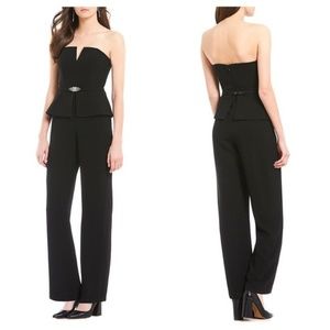 <Vince Camuto> Strapless Floor Length Romper